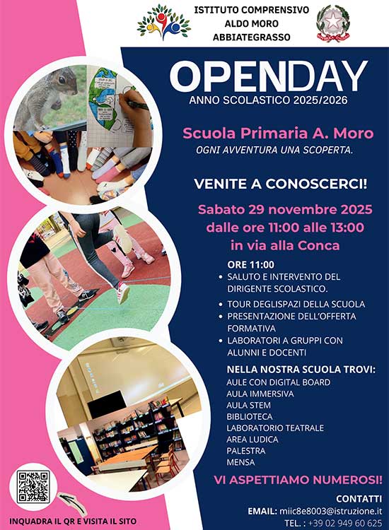 OPENDAY Scuola primaria Aldo Moro