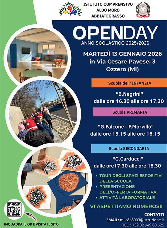 OPENDAY Scuole di Ozzero